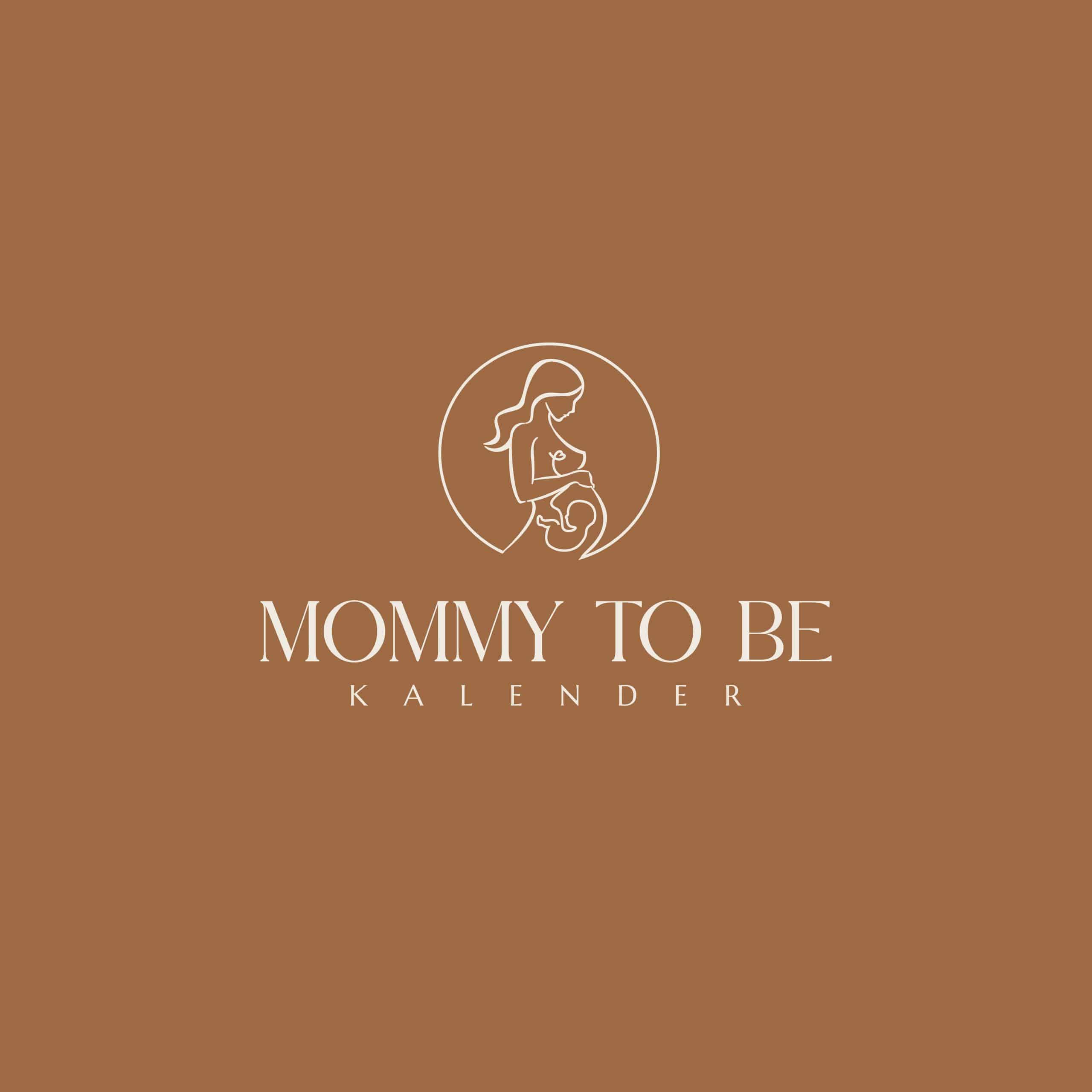 Mommy to be Kalender Logo 1 Invers