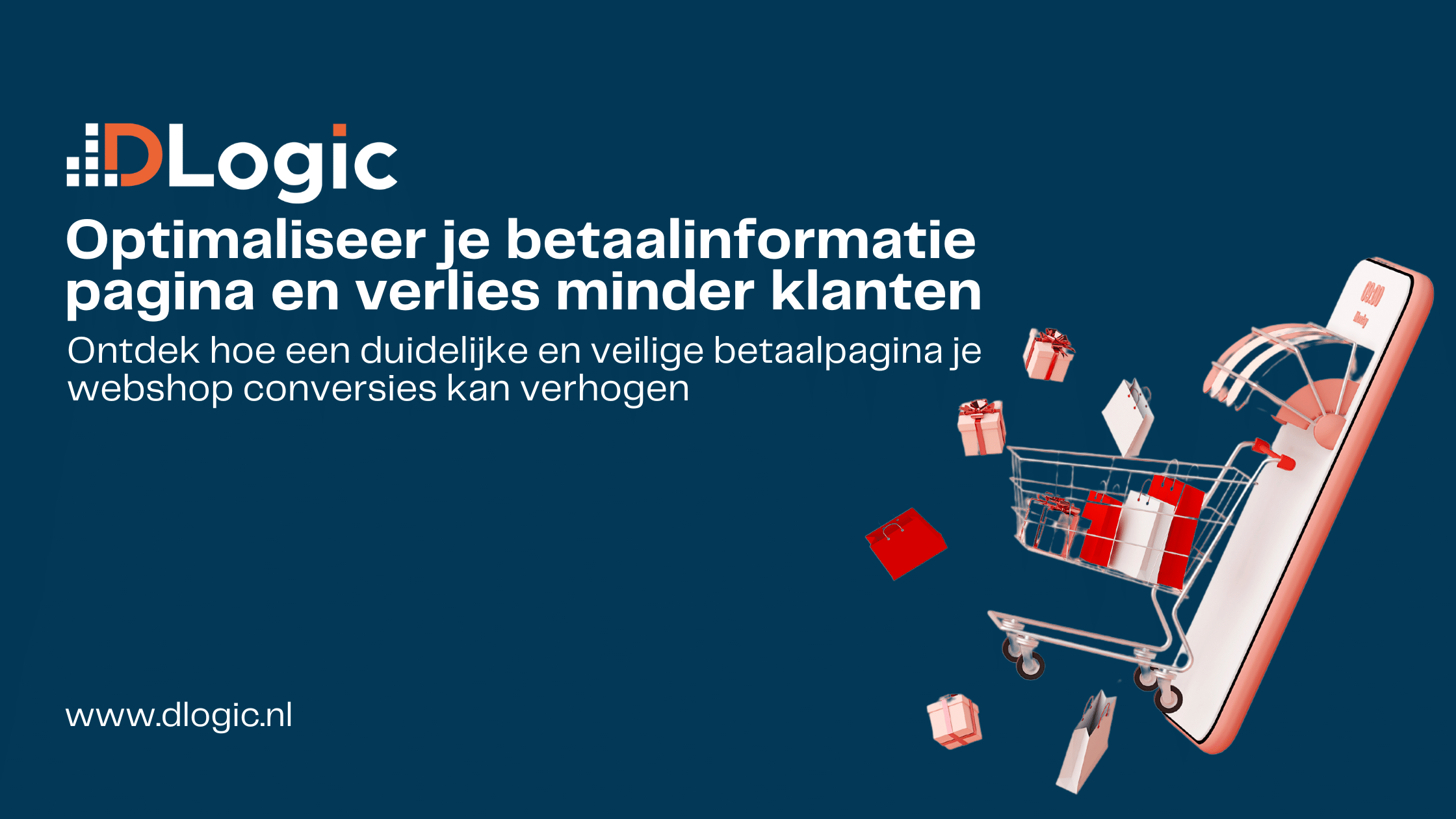 Illustratie van een goed geoptimaliseerde betaalinformatie pagina voor een webshop met diverse betaalopties en beveiligingsiconen